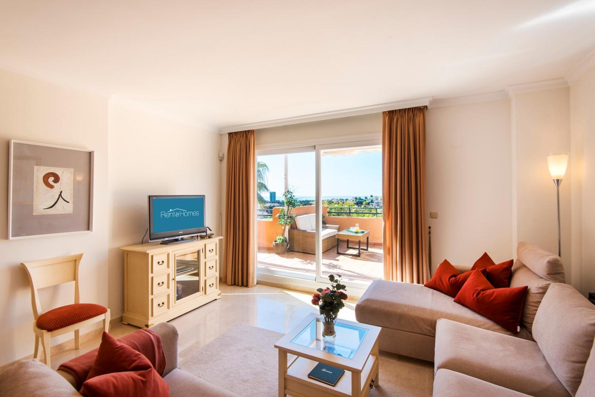 Rentandhomes Penthouse Elviria Golf Marbellac Extérieur photo