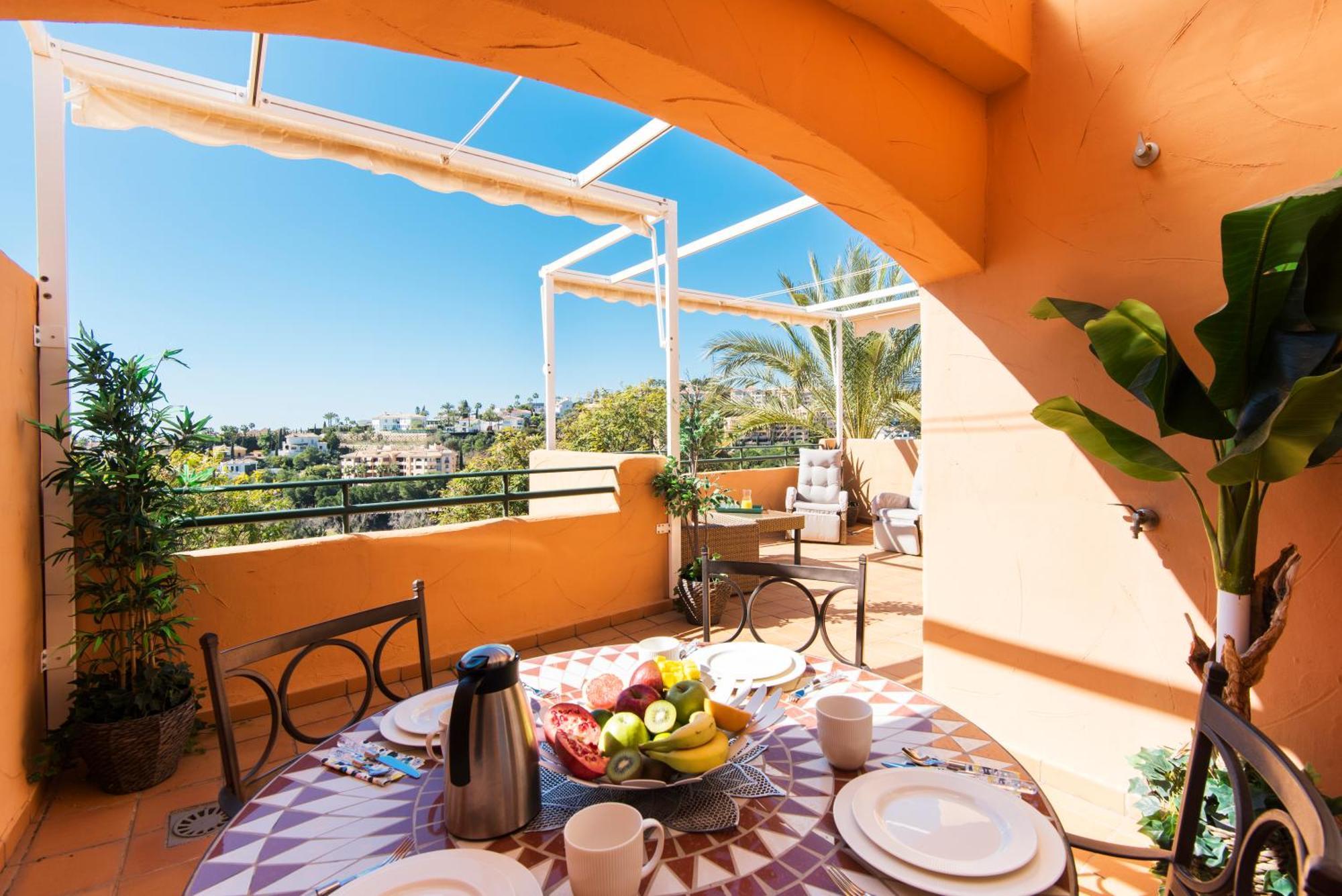 Rentandhomes Penthouse Elviria Golf Marbellac Extérieur photo