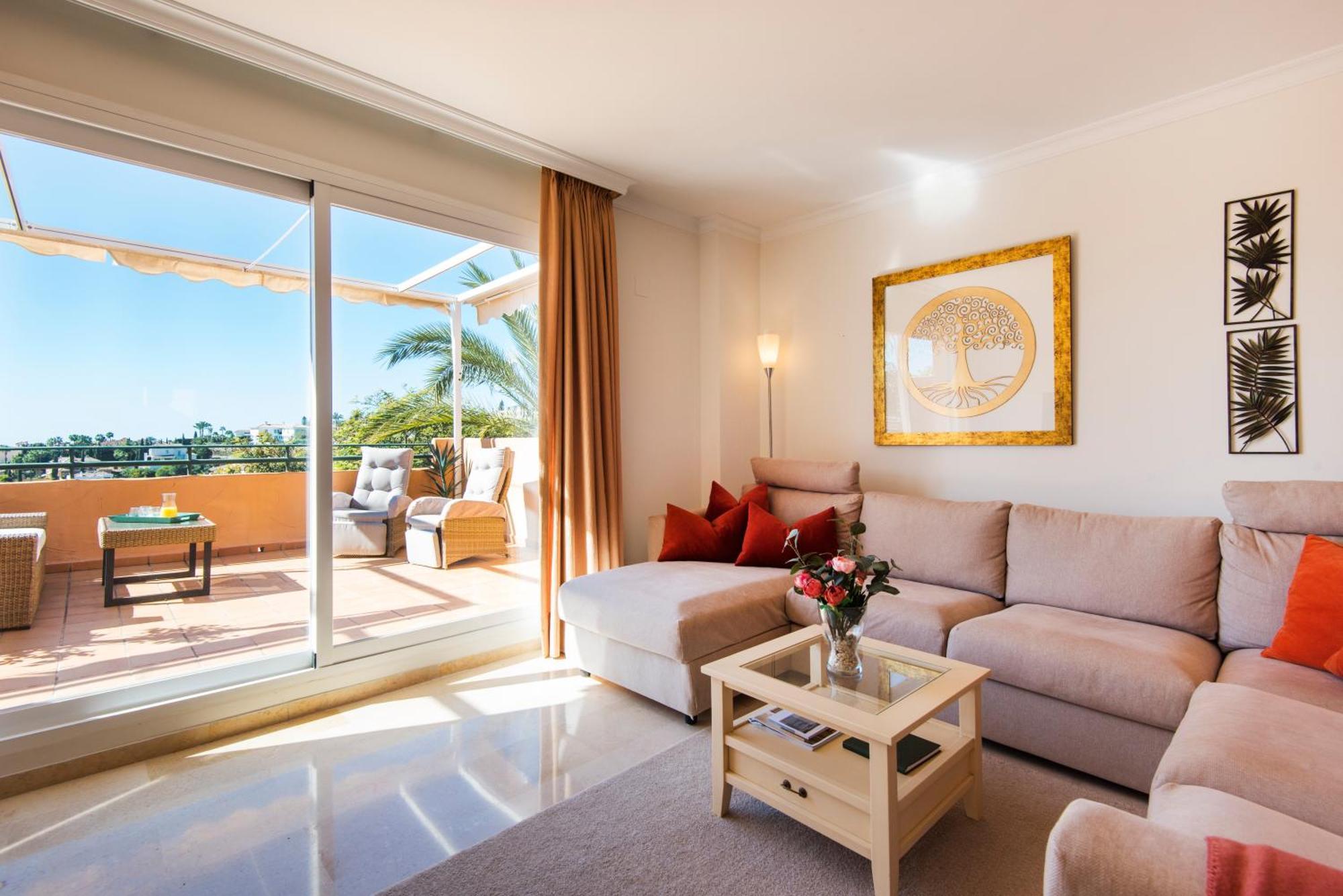 Rentandhomes Penthouse Elviria Golf Marbellac Extérieur photo