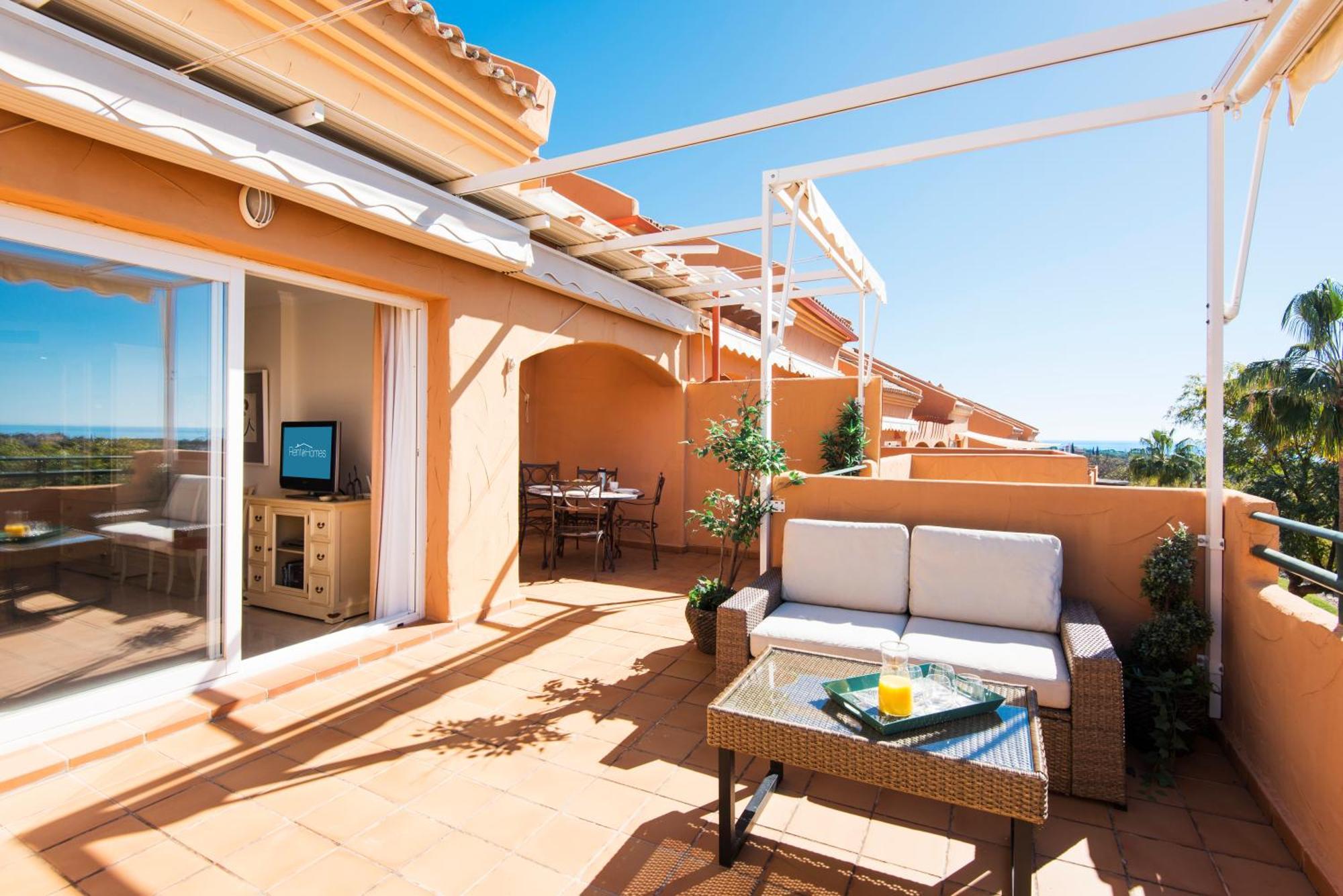 Rentandhomes Penthouse Elviria Golf Marbellac Extérieur photo