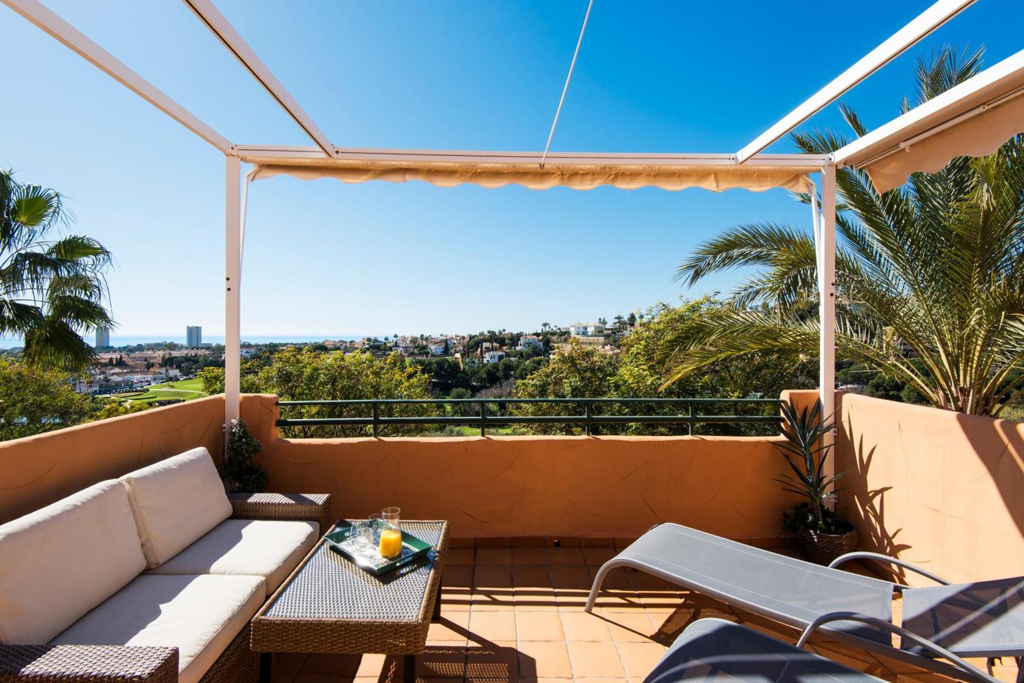 Rentandhomes Penthouse Elviria Golf Marbellac Extérieur photo